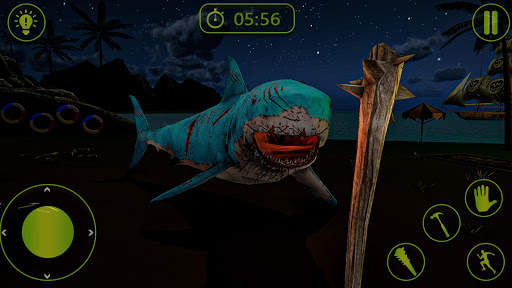 Scary Shark Hunting Games - Beach Shark Attack 3D screenshot 3