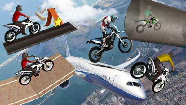 Bike Stunt Sky Racing 2019 : New Free Games screenshot 2