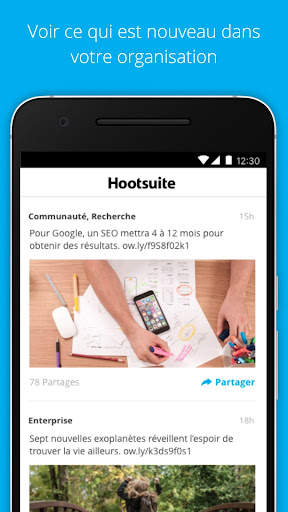 Hootsuite Amplify screenshot 1