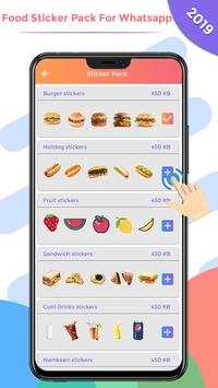 Food Sticker Pack For Whatsapp 2019 screenshot 2