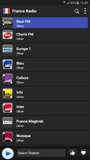 Radio France - AM FM Online screenshot 1