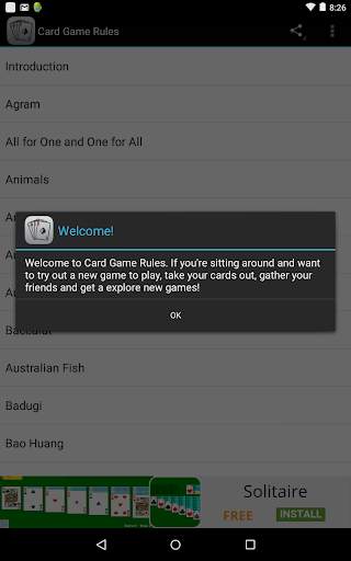 Card Game Rules screenshot 1
