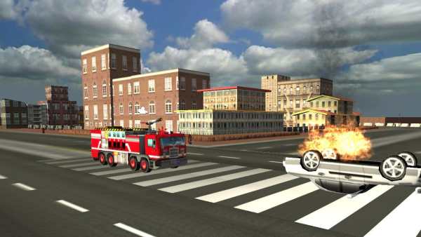 Fire Truck Emergency Rescue screenshot 2