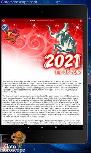 Sagittarius Horoscope - Daily Horoscope 2021 screenshot 10
