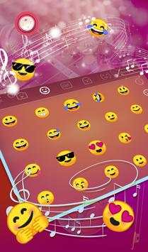 Brilliant Music Player Keyboard Theme screenshot 3