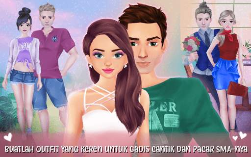 Berdandan Permainan Pasangan: Kencan Pertama screenshot 2