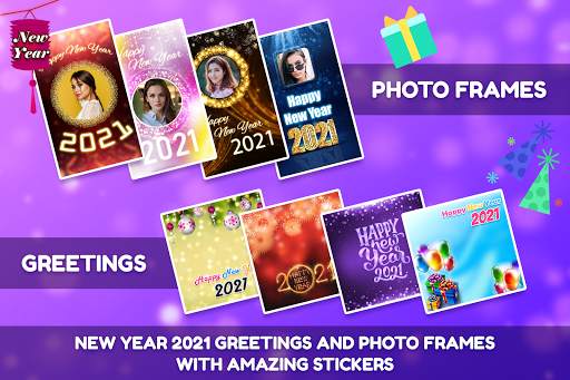 New Year 2021 Greetings, Photo frames screenshot 7
