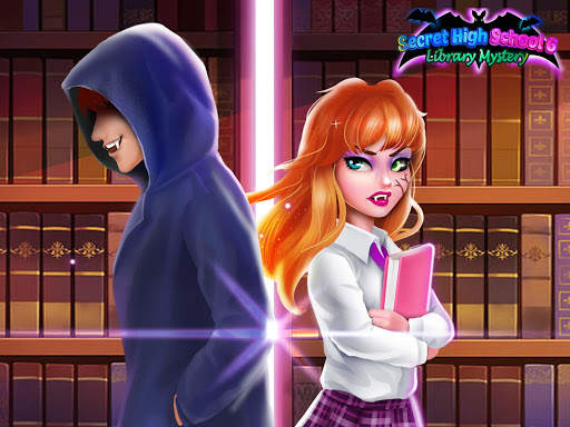 Secret High School 6 - Library Mystery 1 تصوير الشاشة