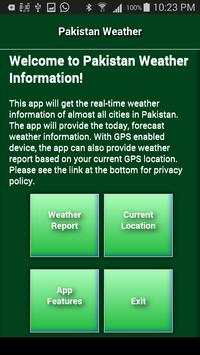 Pakistan Weather Report screenshot 1