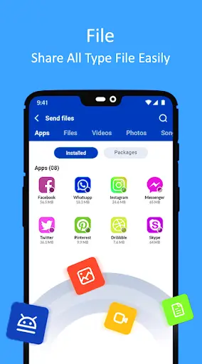 Shareit File Transfer & Share App Guide Shareit screenshot 1