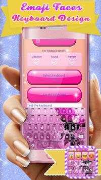 Emoji Faces Keyboard Design screenshot 6