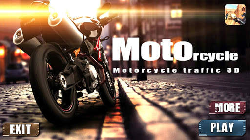Motorcycle Traffic 3D screenshot 1