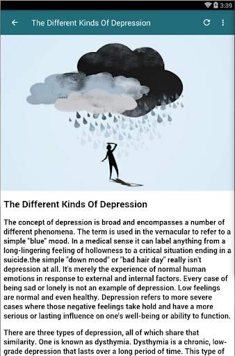 DEPRESSION TREATMENT screenshot 3