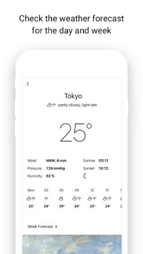 Artmeteo: meteo and art screenshot 5