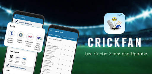 CrickFan - Live Cricket Score screenshot 1