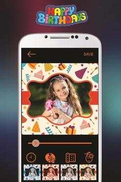 Happy Birthday Video Maker screenshot 1