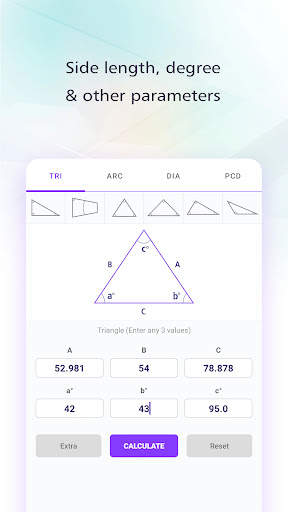 Triangle Degree Calculator screenshot 4