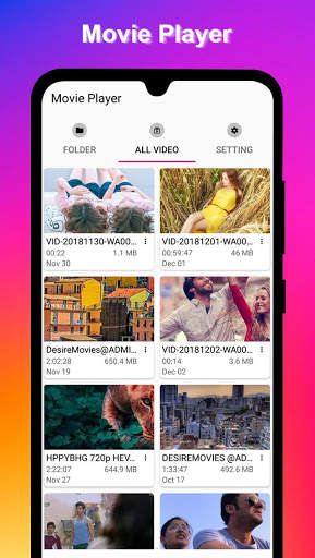 HD Movie Player screenshot 1