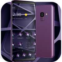 Purple Metal Framework Theme on 9Apps