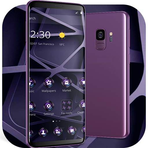 Purple Metal Framework Theme 1.1.6