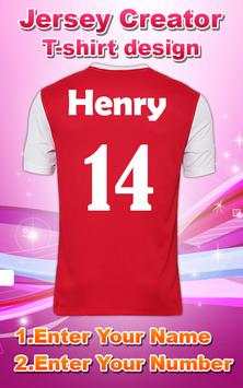 Jersey Creator T-shirt Design screenshot 4