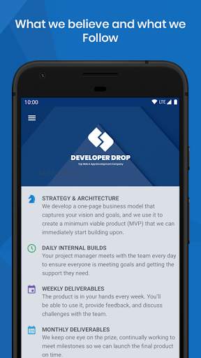 Developer Drop - Web & App Development Company 5 تصوير الشاشة