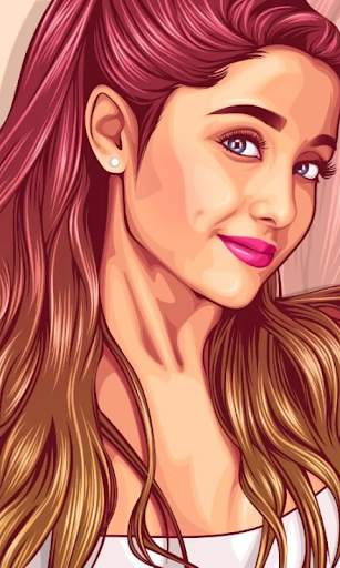 Ariana Grande Cartoon Images screenshot 15