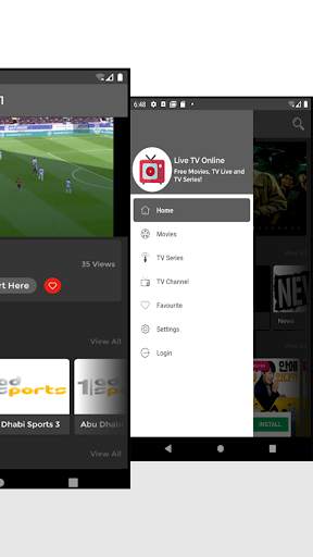 Live TV Online : Free Movies, TV Show & TV Series screenshot 2