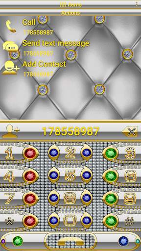 Theme Gold Diamond4 RocketDial screenshot 3