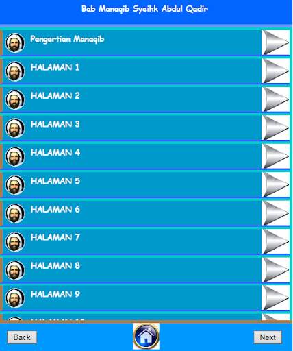 BAB MANAQIEB SYEIH ABDUL QADIR screenshot 1