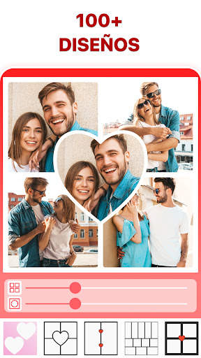 Love Collage - Editor de Fotos screenshot 2