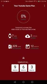 4000 Watch Hours Strategy Calculator 2 تصوير الشاشة