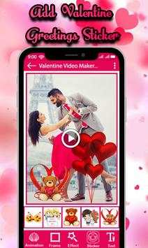 Valentine Day Photo Video Maker with Music 2019 screenshot 5