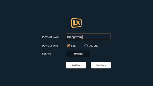 Lxtream Player screenshot 4
