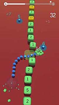 Snake Balls vs Blocks 3D screenshot 4