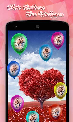 Photo Balloons Live Wallpaper screenshot 1
