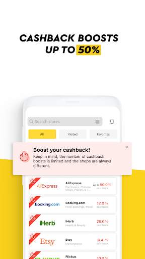 Cashback — LetyShops screenshot 1