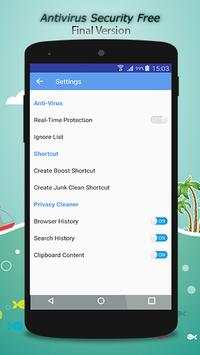 Antivirus 2018- Virus Cleaner स्क्रीनशॉट 8