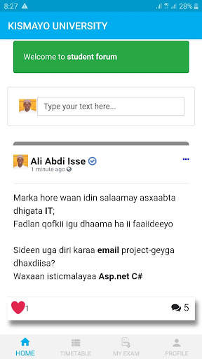 KISMAYO UNIVERSITY screenshot 2