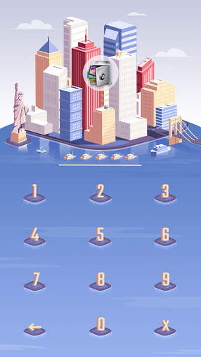 AppLock Theme New York screenshot 2
