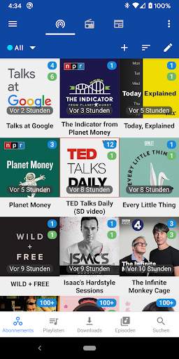 Podcast Republic - Podcast App screenshot 1