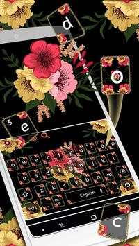 Vintage Flower Keyboard screenshot 2