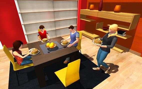 Real Virtual Family Working Mother Game 2018 screenshot 9