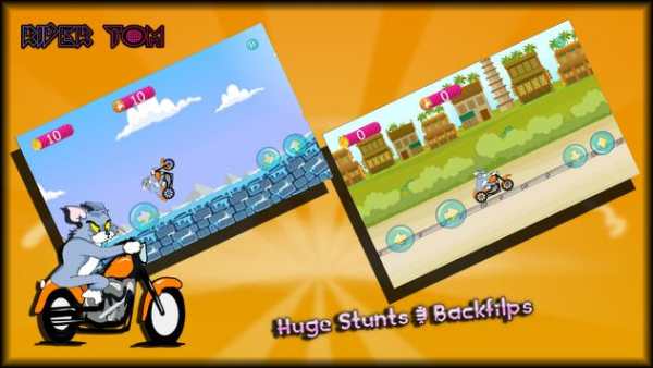 tom Nd jerry motorbike screenshot 2
