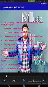 David Guetta Best Album 4 تصوير الشاشة