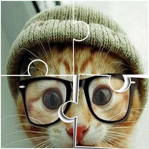 Jigsaw Puzzle Funny Cute Cats icon