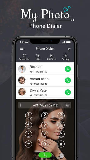 My Photo Phone Dialer : Photo Caller Screen Dialer screenshot 4