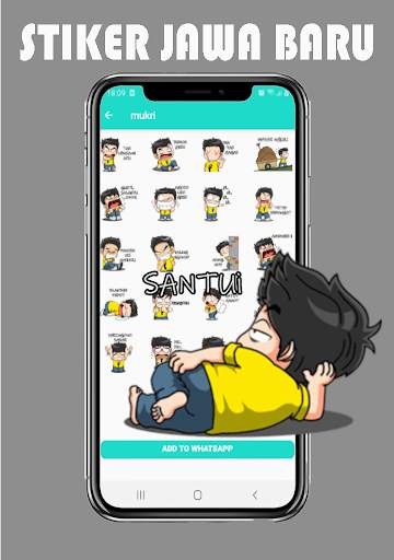 Sticker WA  Jawa Baru WA StickerApps Guyon Waton screenshot 1