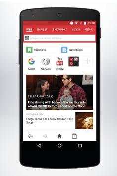 Guide Opera Mini Browser स्क्रीनशॉट 3