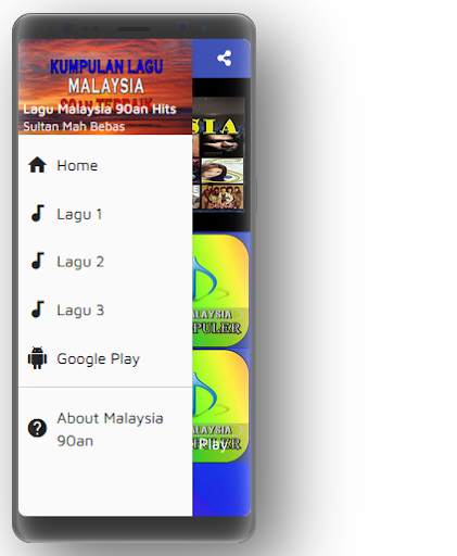 Lagu Malaysia Hits 90an Offline screenshot 2